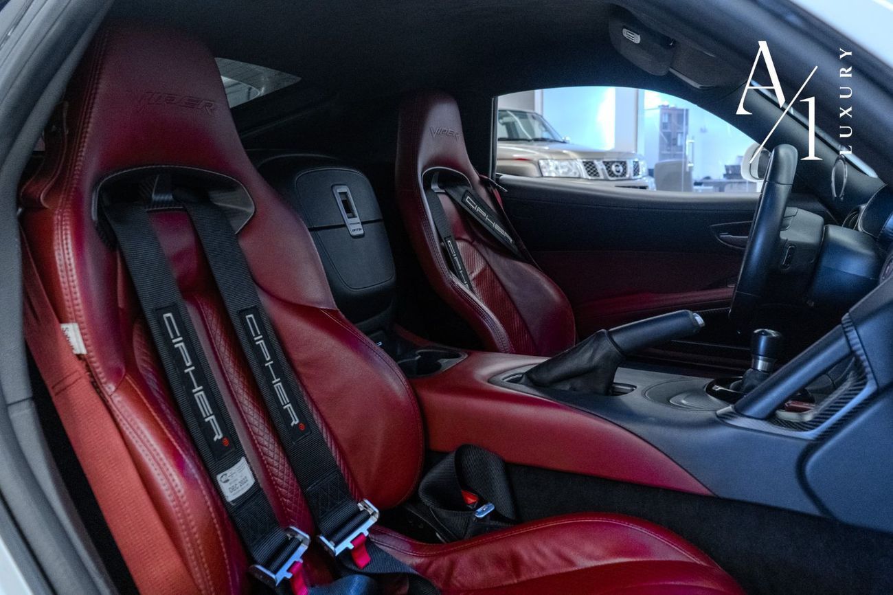 دودج فايبر SRT10 GTC 8.4L 2016 Dodge Viper GTC Time Attack Edition V10, 1 Of 1, Carbon Fiber Accents, Clean Tit