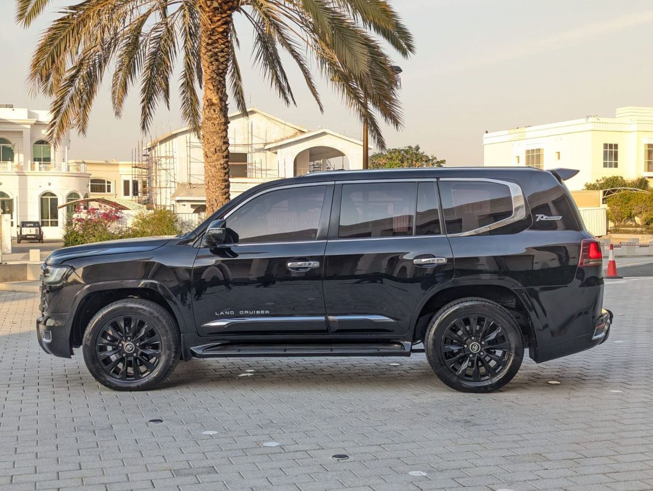 Toyota Land Cruiser Toyota Landcruiser 2008 modified to Lc300  black colour