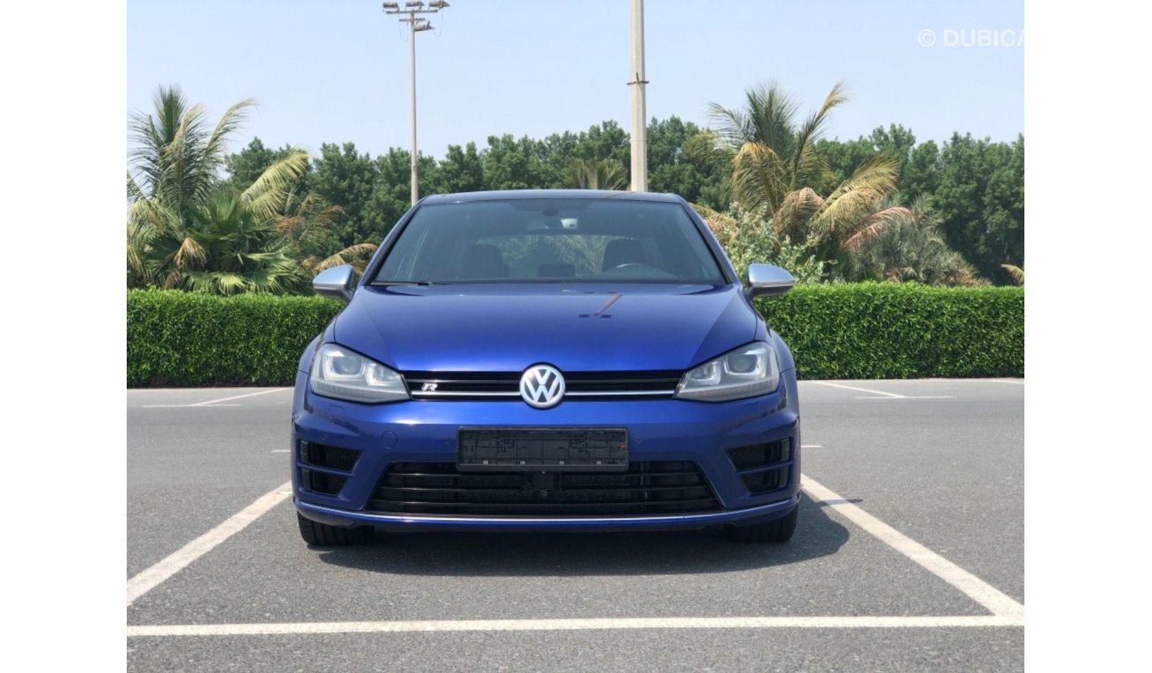 Volkswagen Golf Golf R MODEL 2016 GCC CAR PERFECT CONDITION FULL OPTION PANORAMIC ROOF LEATHER SEATS BACK CAMERA ORI