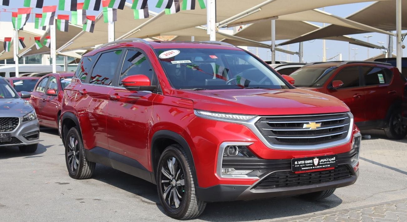 شيفروليه كابتيفا شيفورليه كابتيفا (Premier) 2021 -  خليجى محرك1.5L -  بدون حوادث 7 مقاعد  - بحاله ممتازه