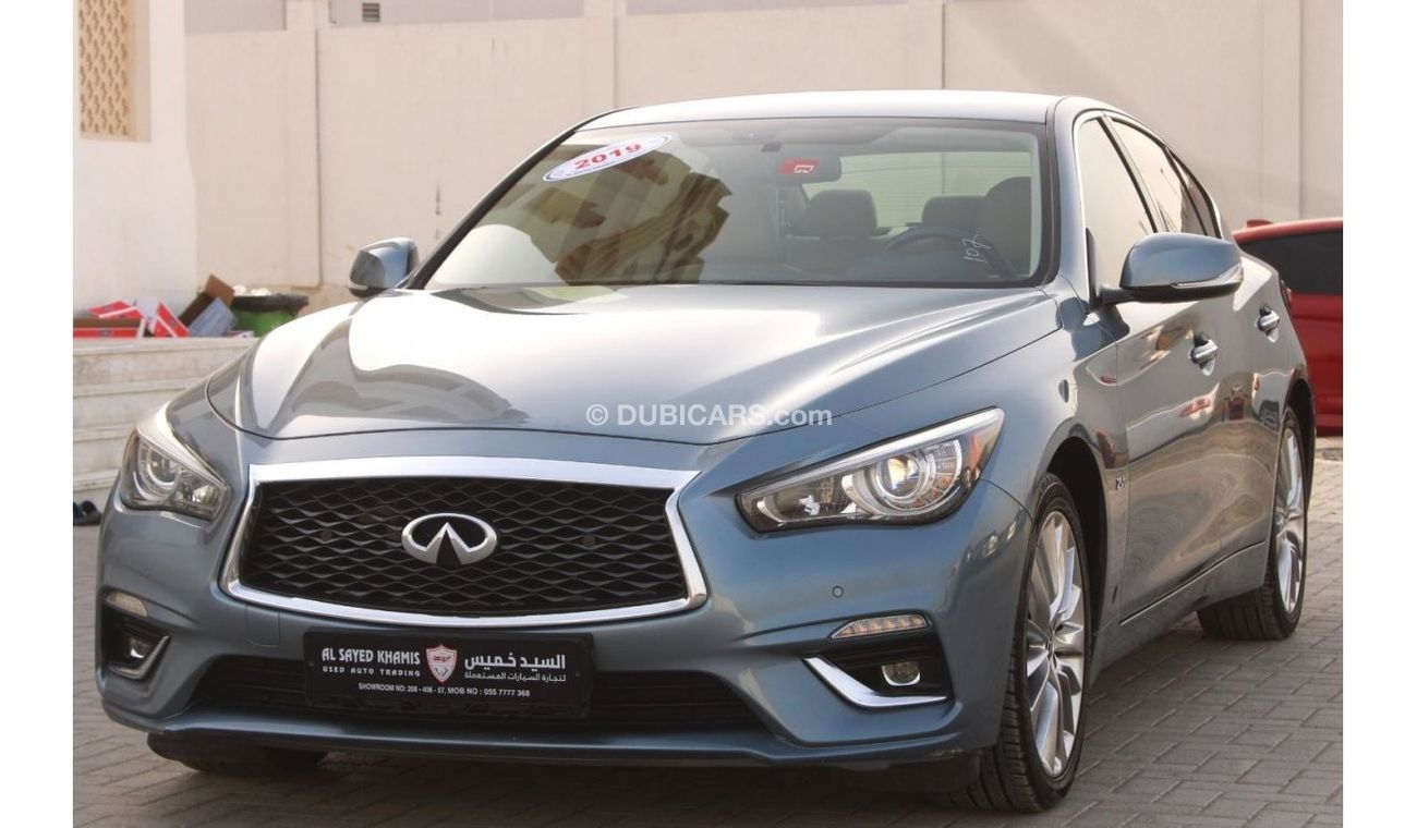 Infiniti Q50 Turbo Infiniti Q50 GCC, in excellent condition, without accidents