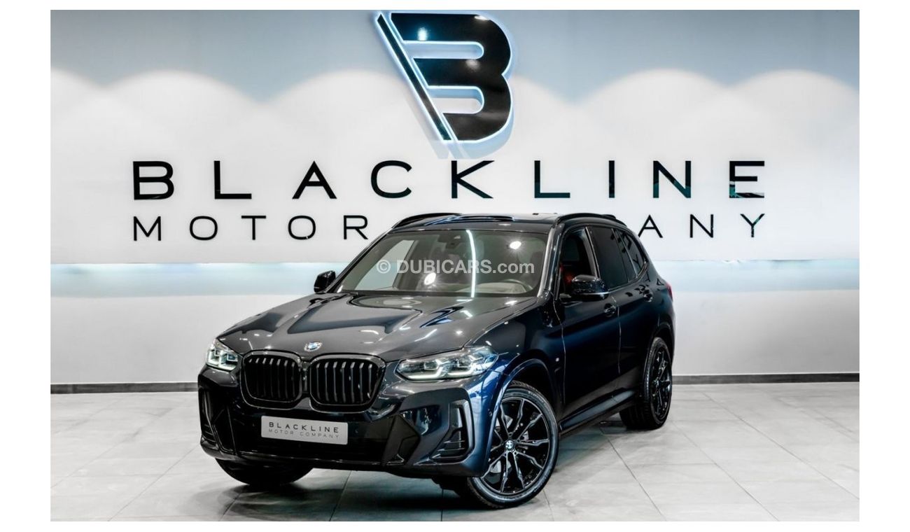 BMW X3 xDrive 30i 2022 BMW X3 xDrive30i M Sport, 2027 BMW Warranty + Service Contract, Full BMW Service His