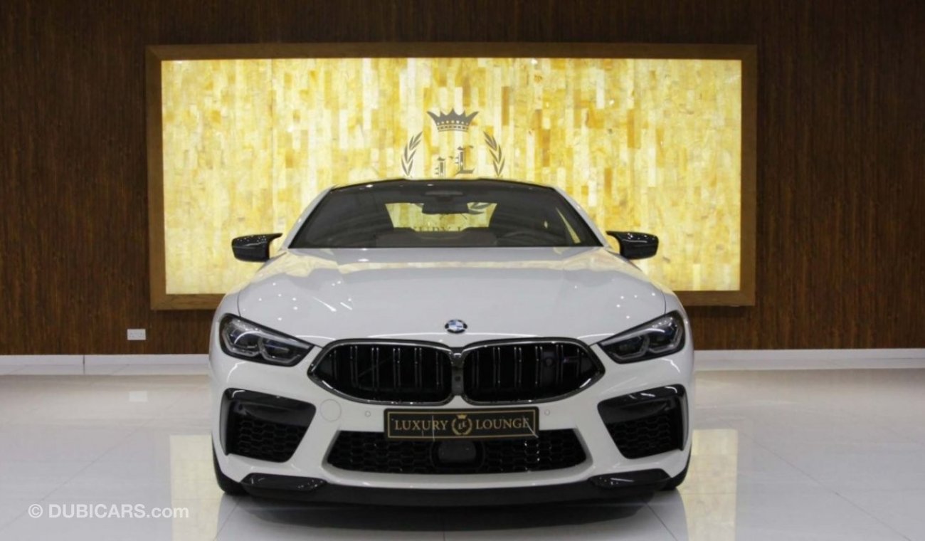 BMW M8 COMPETITION COUPÉ , GCC UNDER WARRANTY AND CONTRACT SERVICE