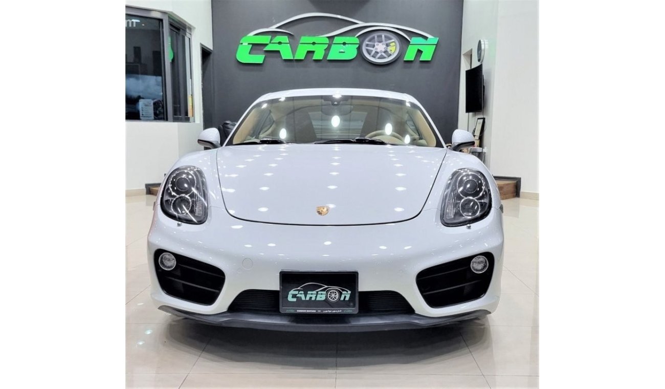 Porsche Cayman Std PORSCHE CAYMAN 2016 GCC IN VERY GOOD CONDITION FOR 155K AED