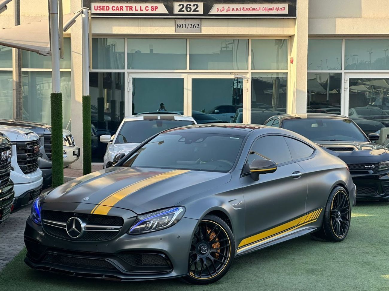 Mercedes-Benz C 63S AMG MERCEDES BENZ AMG C63S GCC 2017 EDITION 1 PERFECT CONDITION