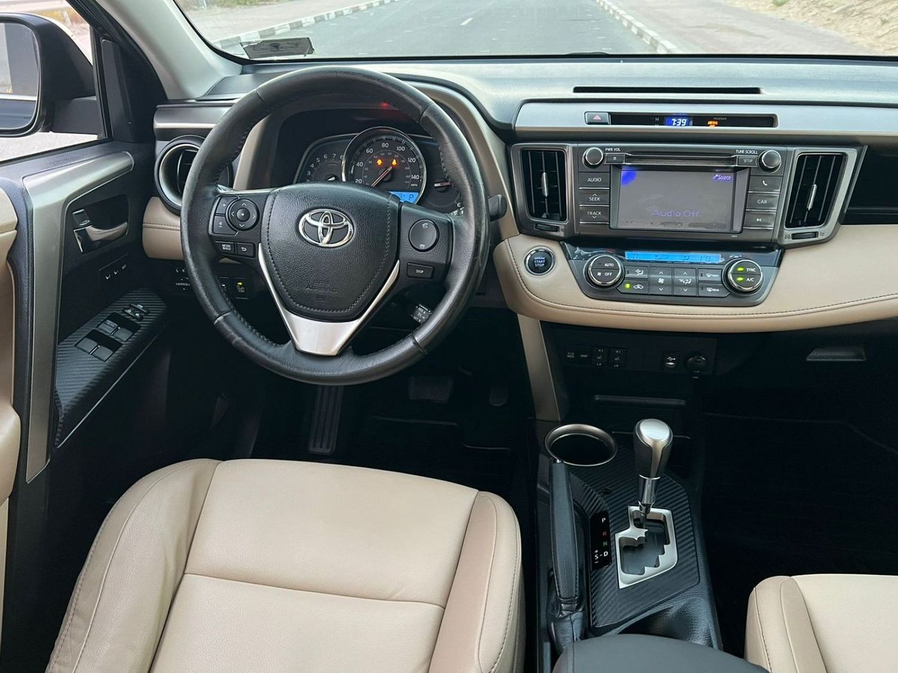 تويوتا راف ٤ 2013 Toyota RAV4, Limited 2.5L + V4 + 4wheel Drive 4X4  - Sunroof + Leather & Electric Seats + Push 