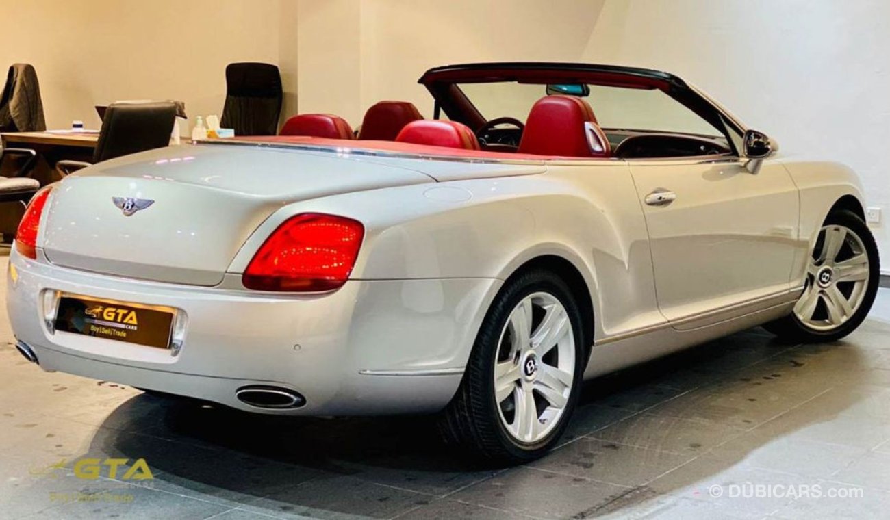 Bentley Continental GTC 2008 Bentley Continental GTC, Service History, GCC, Low Kms