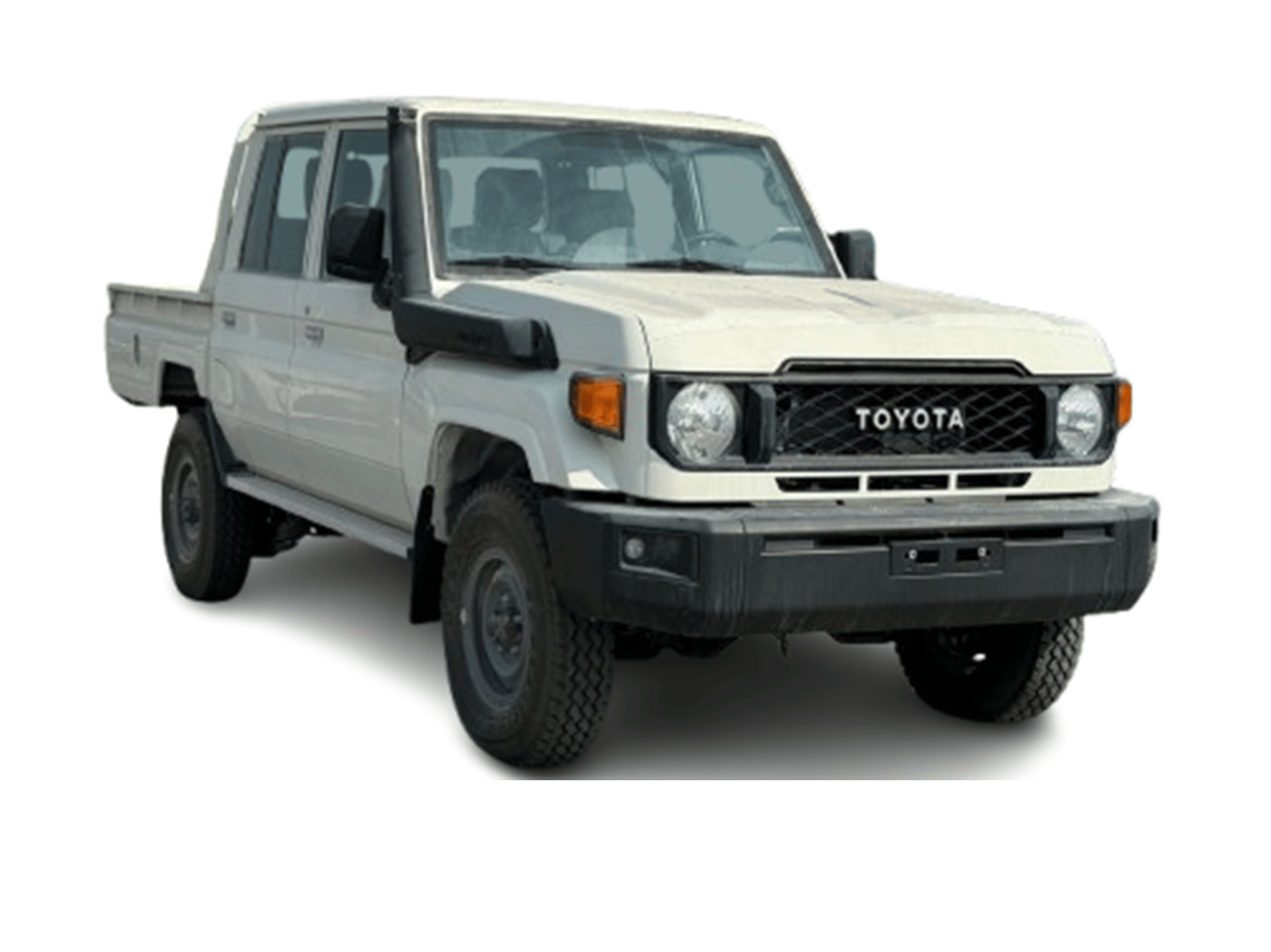 تويوتا لاند كروزر بيك آب ECTJRY002 - 2024 Toyota LC79 Double Cab - 4.2L Diesel Manual - White