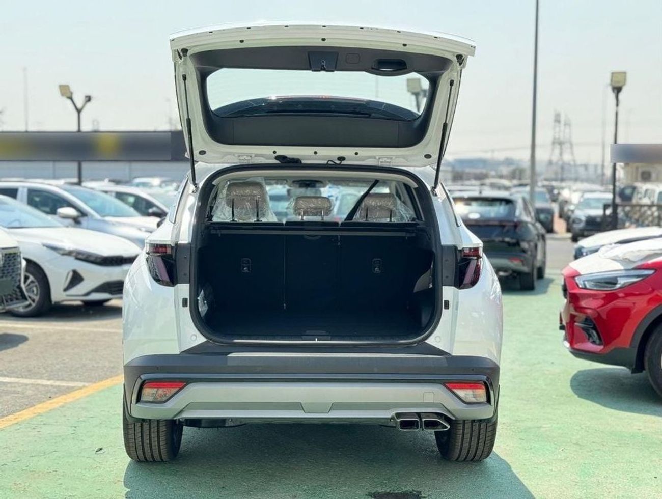هيونداي توسون PREMIUM PLUS HYUNDAI TUCSON 1.6T - 2025 MODEL - WHITE COLOR