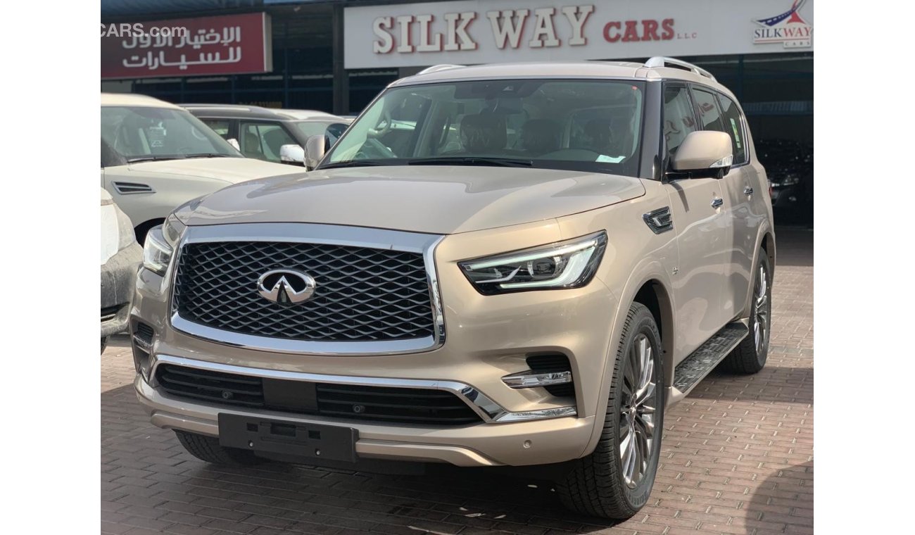 Infiniti QX80 Full option with Radar cruise control,  local dealer warranty, inclusive VAT