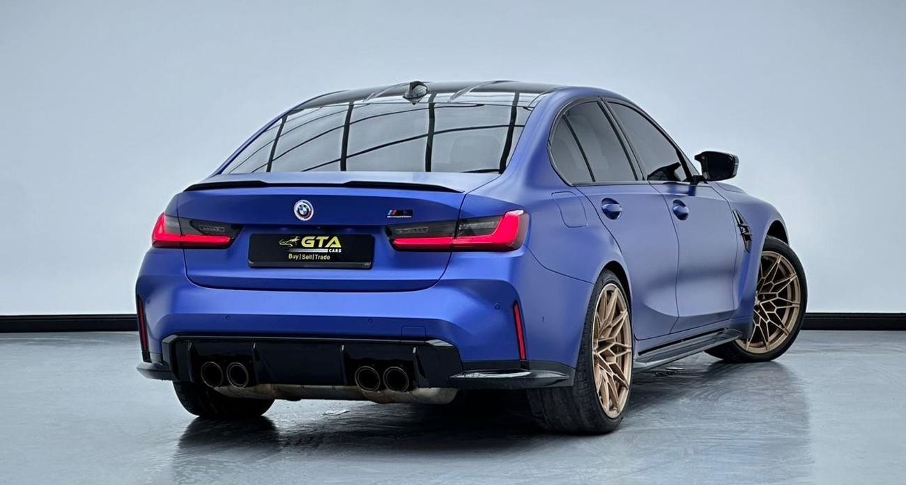 BMW M3 Competition 3.0L 2021 BMW M3 Competition, One Year Unlimited Km Warranty, Excellent Condition