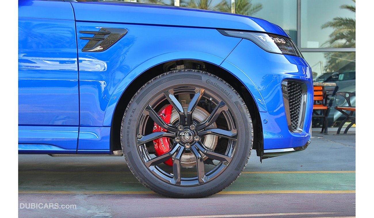 Land Rover Range Rover Sport SVR 2018 (FOR EXPORT)