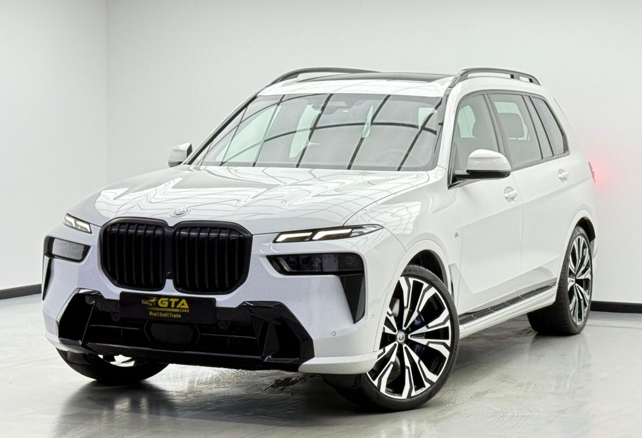 BMW X7 2023 BMW X7 xDrive40i M-Sport, 2027 BMW Warranty + Service Pack, 7 Seater, Excellent Condition, GCC