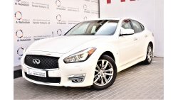 إنفينيتي Q70 AED 2056 PM | 3.7L V6 LUXURY GCC WARRANTY