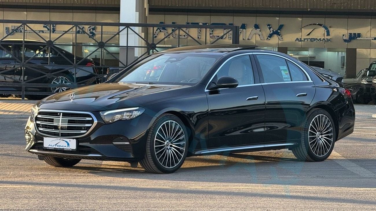Mercedes Benz E200 Exclusive EQ Boost 2.0L RWD GCC 2026 With 2 Years Unlimited Mileage Warranty @Official Dealer