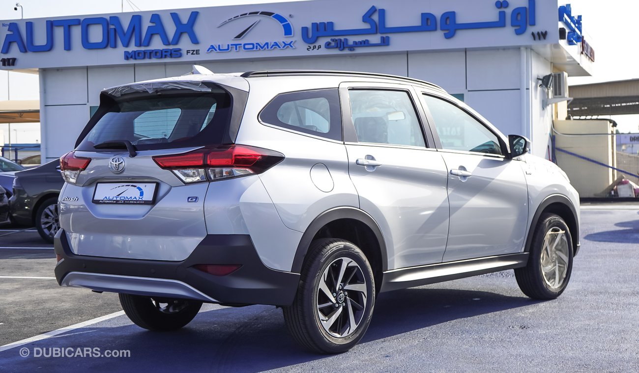 Toyota Rush 1.5L AT PTR G CUV,  RWD,  GCC,  2022 , 0Km (( Only For Export ))