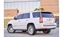 Cadillac Escalade Platinum 6.2L V8 | 3,114 P.M | 0% Downpayment | Immaculate Condition