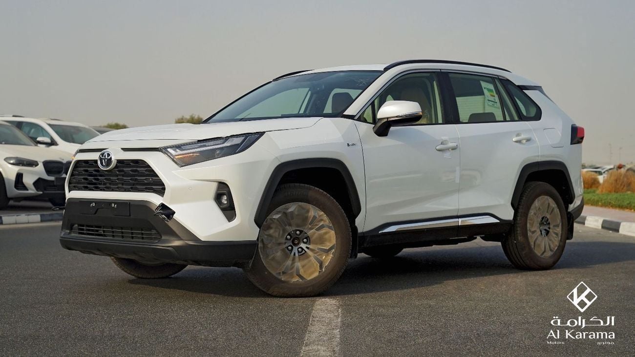 Toyota RAV4 2.5L EXR Hybrid All Wheel Drive | GCC Specs | Wireless Charger | Sunroof | Alloy Wheels | Cruise Con