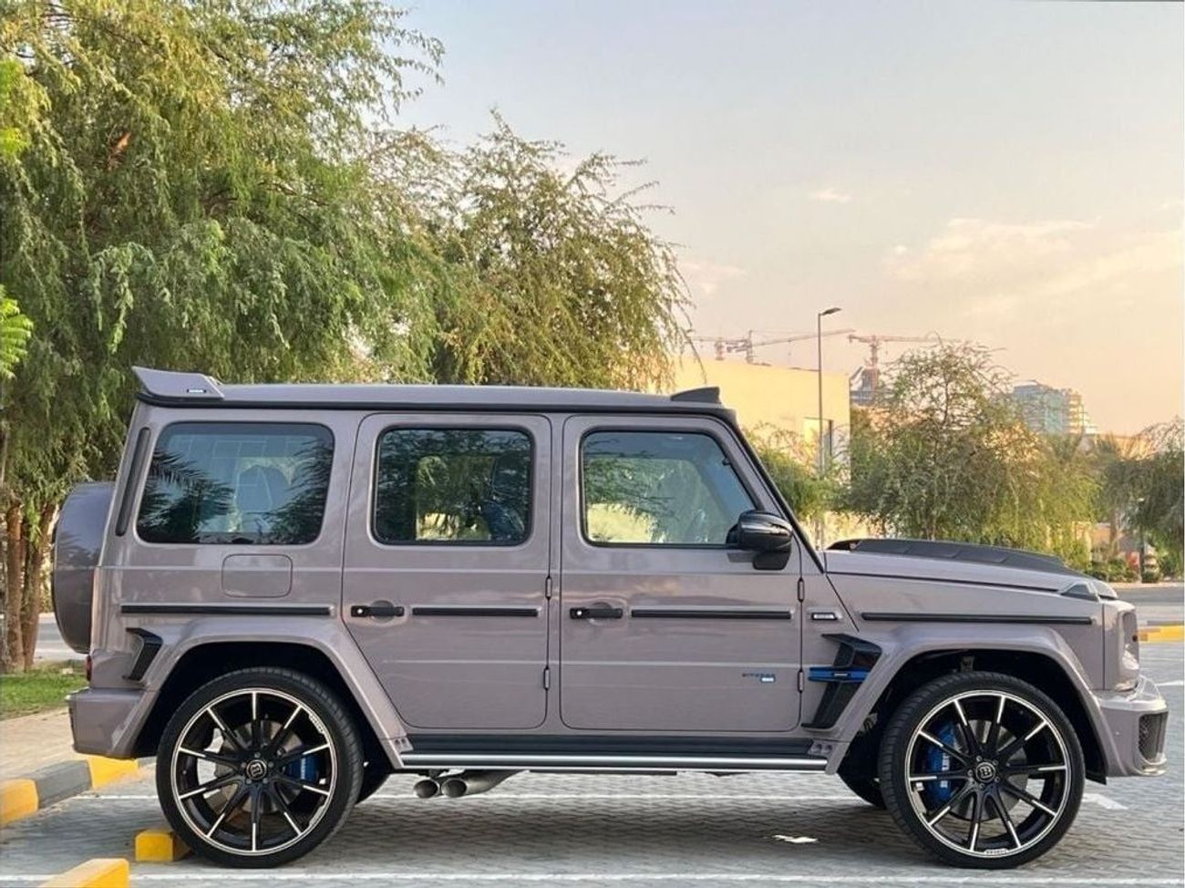 برابوس 800 - مرسيدس-AMG G 63 ORIGINAL BRABUS WITH DOCS , VIP SEATS , FULL ORIGINAL PAINT , FULL SERVICE HISTORY