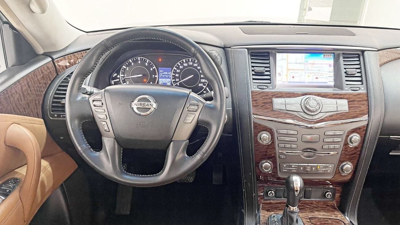 Nissan Patrol LE TITANIUM 400HP 5.6L -V8 -FULL OPTION EXCELLENT CONDITION BANK FINANCE