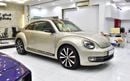 Volkswagen Beetle EXCELLENT DEAL for our Volkswagen Beetle Turbo ( 2016 Model ) in Beige Color GCC Specs