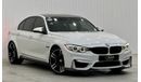 BMW M3 Std 2016 BMW M3, Warranty, Full BMW Service History, GCC