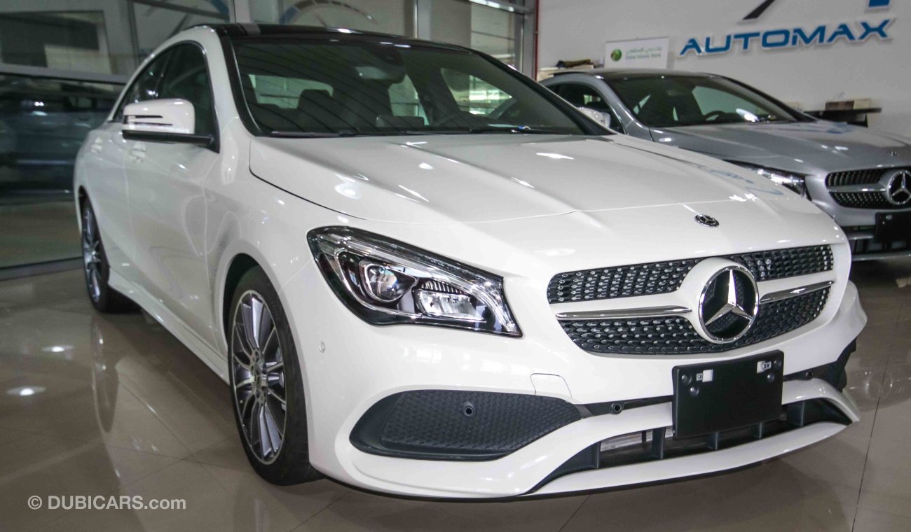 Mercedes-Benz CLA 250 I4 Turbo, GCC Specs with 2 Years Unlimited Mileage Warranty