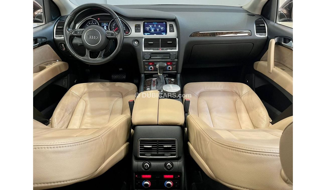 Audi Q7 2015 Audi Q7 40TFSI Quattro Supercharged, Service History, Warranty, GCC