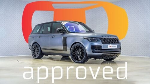 Land Rover Range Rover Vogue SE 5.0L | AED 4,033 PM | Warranty Dec-2025 | GCC