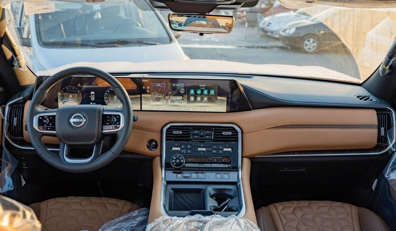 Nissan Patrol 2026 Nissan Patrol LE Platinum 3.5L TT AT Petrol (Blue-Tan) (Export Only)