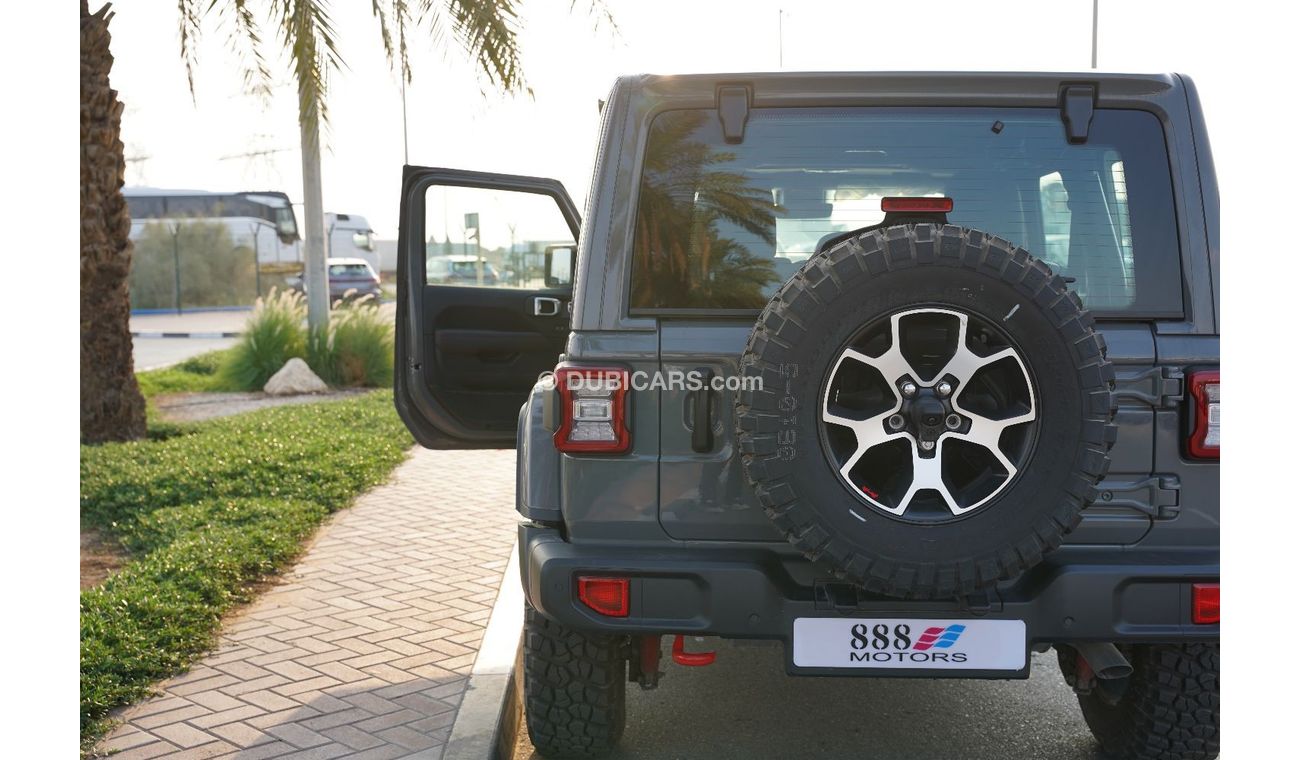Jeep Wrangler 2023 JEEP RUBICON 2.0L V4 GRAY 0Km