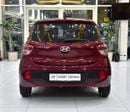 Hyundai Grand i10 EXCELLENT DEAL for our Hyundai Grand i10 ( 2018 Model ) in Red Color GCC Specs