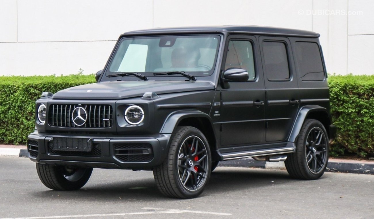 Mercedes-Benz G 63 AMG V8 BITURBO 2021 Black Matte Night Package Local Registration + 10%