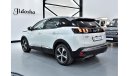 Peugeot 3008 EXCELLENT DEAL for our Peugeot 3008 Turbo GT-Line ( 2020 Model ) in White Color GCC Specs