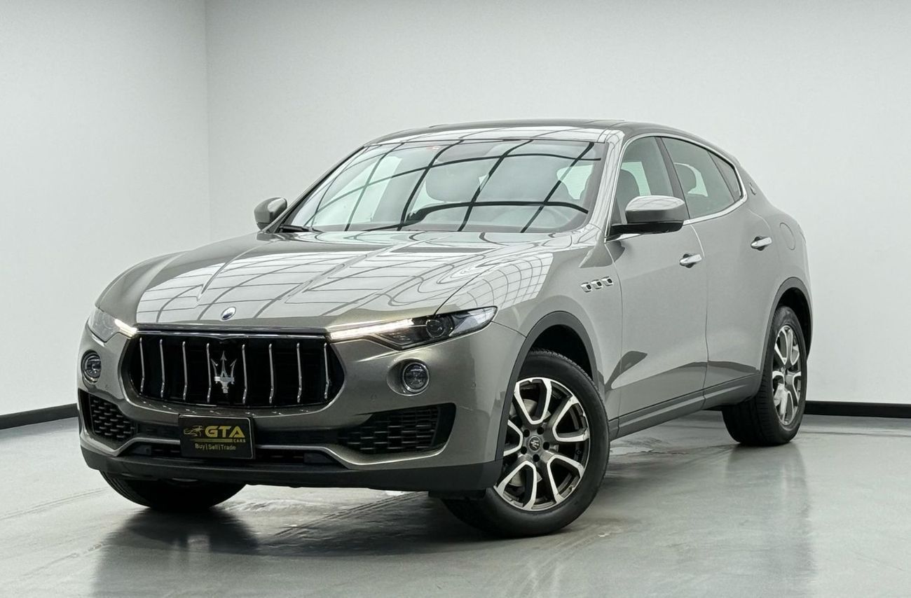 Maserati Levante Std 3.0L (345 HP) 2021 Maserati Levante, 2026 Maserati Warranty, Full Maserati Service History, Low