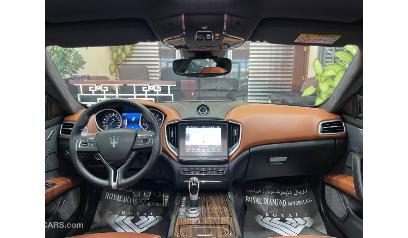 مازيراتي جيبلي Maserati Ghibli S 2019 GCC under warranty from agency