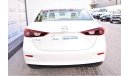 Mazda 3 AED 1055 PM | 0% DP | 1.6L S GCC WARRANTY