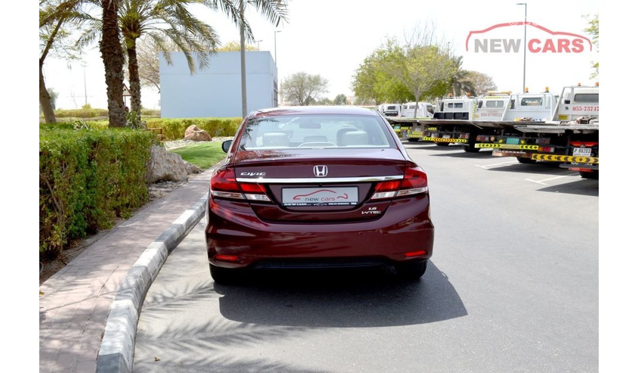 Honda Civic - ZERO DOWN PAYMENT - 880 AED/MONTHLY - 1 YEAR WARRANTY