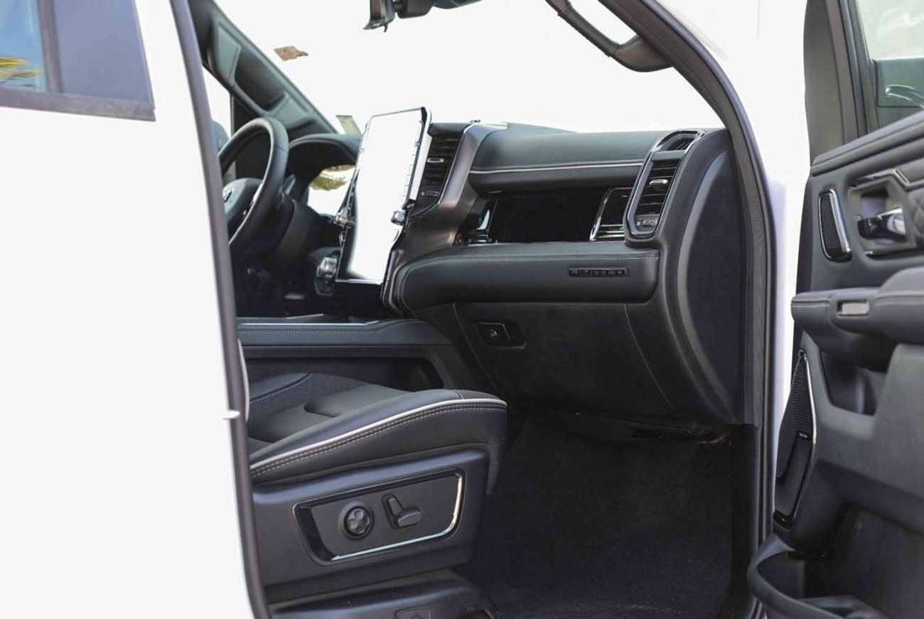 RAM 1500 2025 RAM 1500 LIMITED "Night Edition" 3.0L V6 - GCC - BILLET SILVER inside Black | Export Only