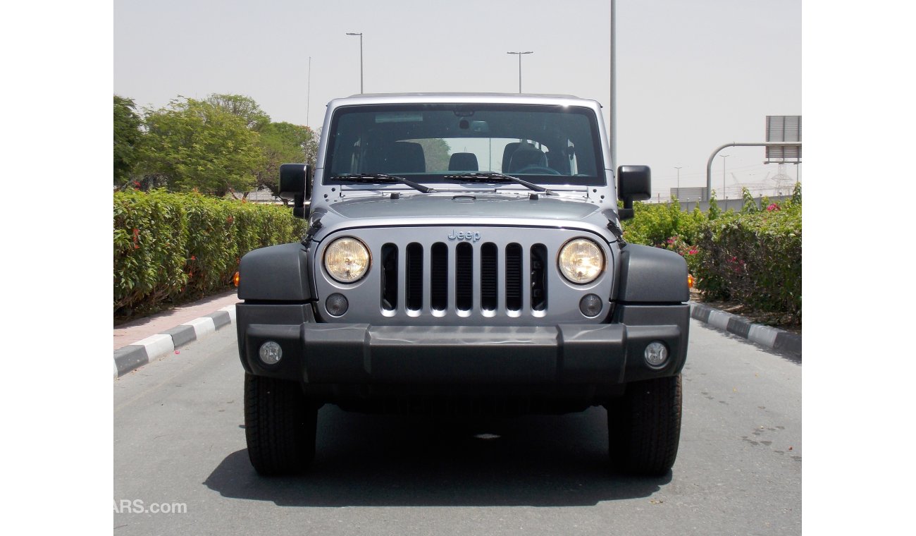 Jeep Wrangler Brand New 2016 UNLIMITED SPORT 3.6L V6 GCC With 3 Yrs/60000 km Dealer * RAMADAN OFFER *