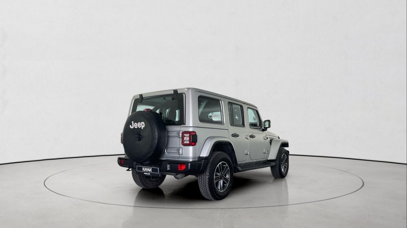 Jeep Wrangler Sahara Plus Unlimited | upto AED 20,000 Ramadan Discount | Guaranteed Warranty | 0 Down Payment