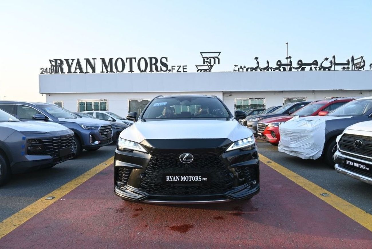 Lexus RX 500h Lexus RX500h F-Sport 2.4L, In-line 4-cylinder Turbo Hybrid, AWD, CUV Model 2024, Color Black