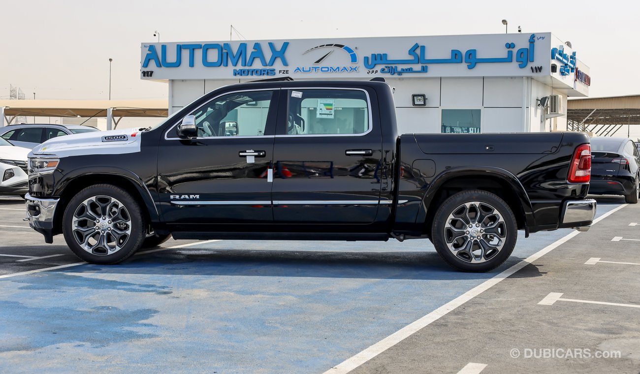 RAM 1500 1500 LIMITED CREW CAB 4X4 5.7L V8 HEMI , 2022 , GCC , 0Km , (ONLY FOR EXPORT)