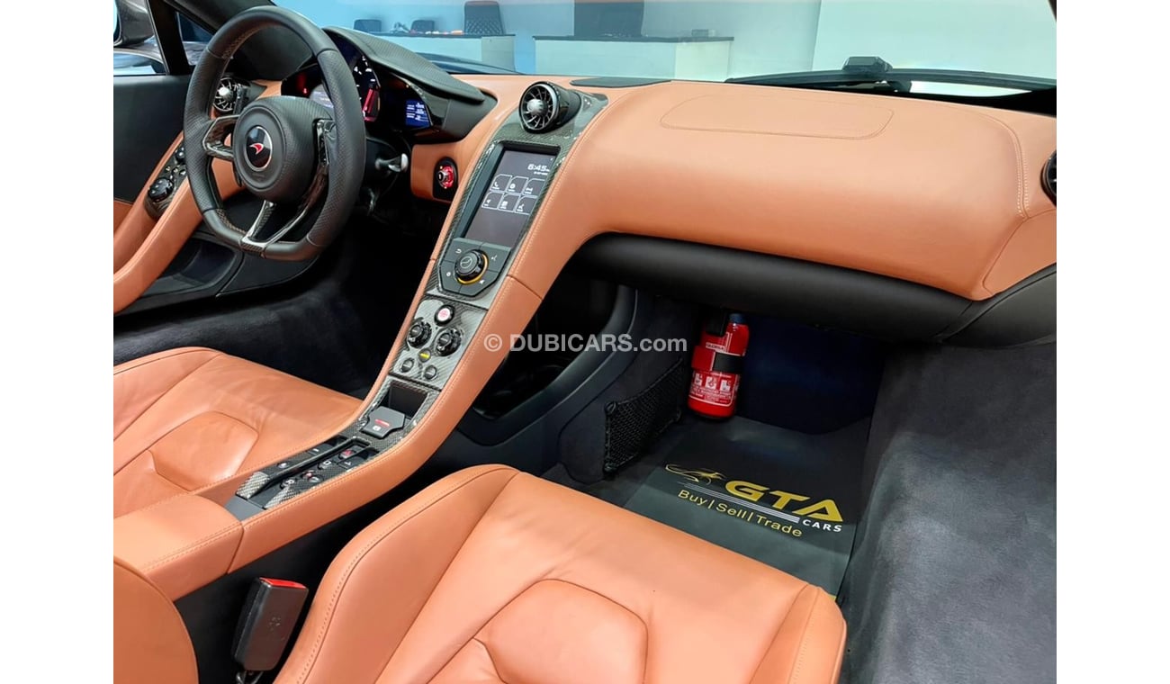 McLaren 650S 2015 McLaren 650S Spider Sapphire Black, McLaren Warranty-Service History, GCC