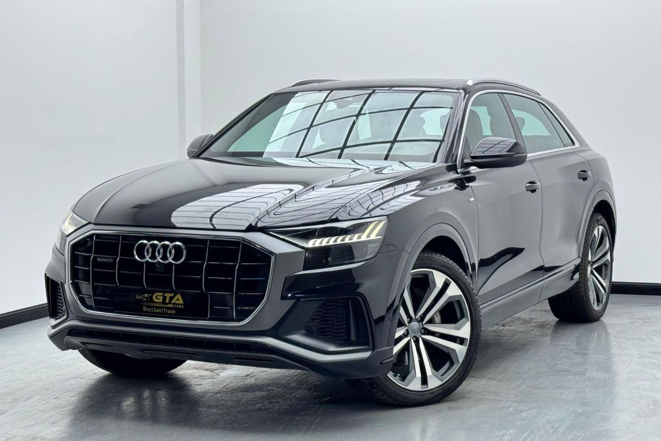 Audi Q8 55 TFSI quattro S-Line 3.0L (336 HP) 2019 Audi Q8 55TFSI Quattro S-line, Full Agency Service History