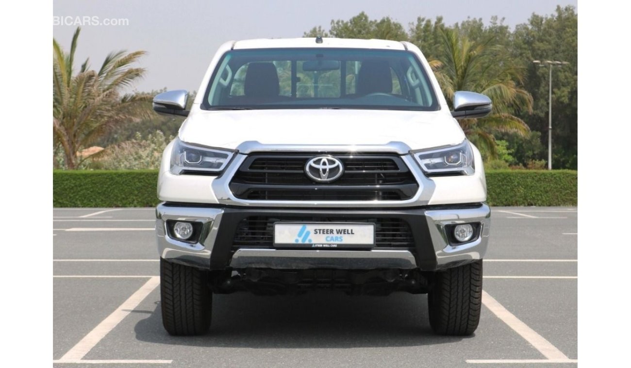 تويوتا هيلوكس 2021 | GLX-S V FULL OPTION 2.7L 4X4 D/C M/T KEY START REAR CAMERA - GCC SPECS - EXPORT ONLY