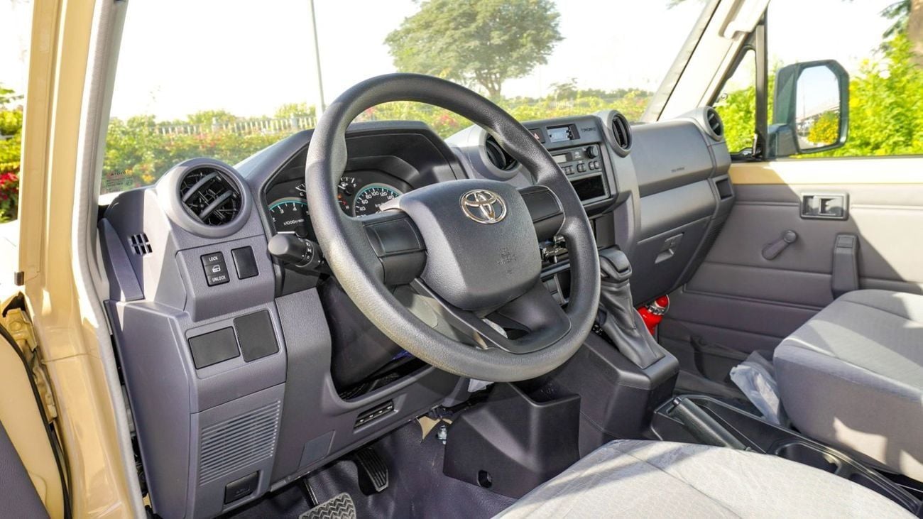 Toyota Land Cruiser 70 LC 78 HARDTOP 4.0L AT ECTAGR019 - 2026 Toyota LC78 3 Doors Hardtop - 4.0L Petrol Auto Beige - With Snorkel