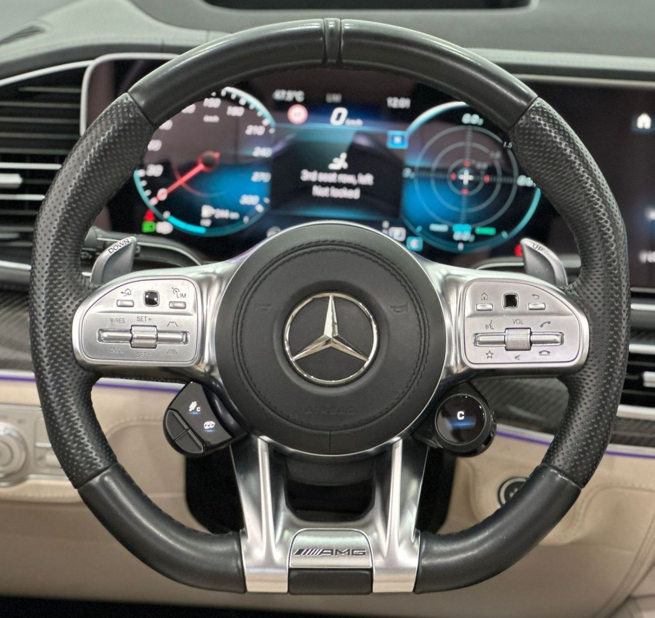 Mercedes-Benz GLS 63 AMG 2021 Mercedes GLS 63(7 Seater), Gargash Warranty, Gargash Service Contract, GCC