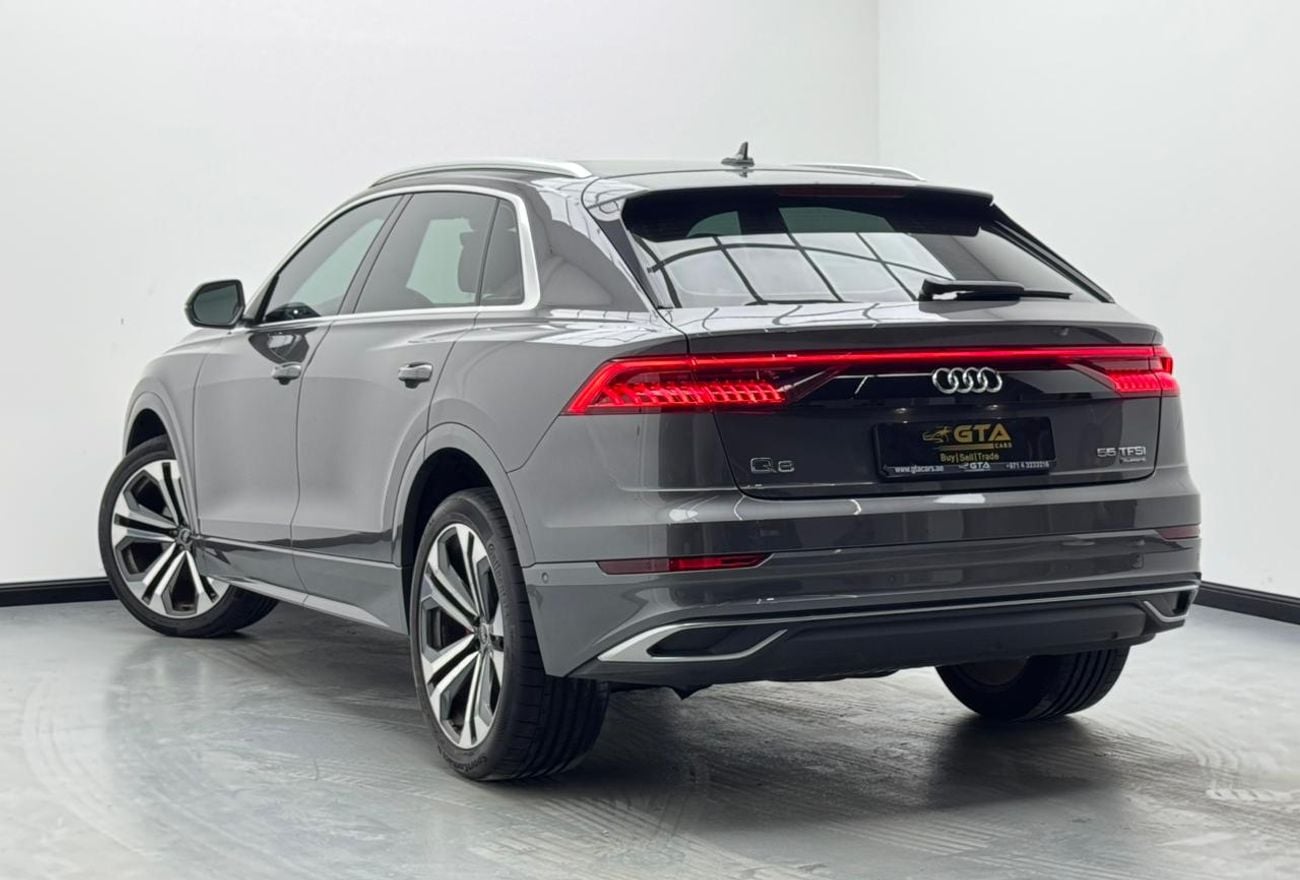 Audi Q8 55 TFSI quattro (340 HP) 2023 Audi Q8 55 TFSI Quattro, 2028 Audi Warranty, Audi Service History, Exc