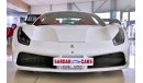 فيراري 488 GTB 2017 (w/ Al Tayer Warranty & Service)